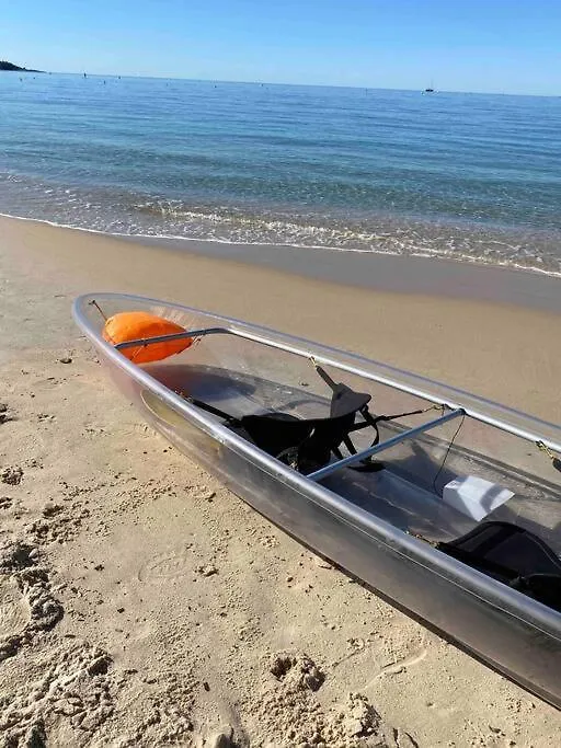 F2 Climatise A Golfe -Juan En Front De Mer Et Piscine Vallauris